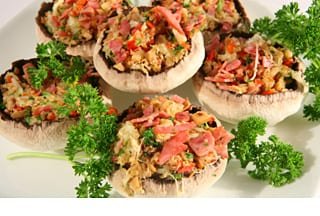 Garlic Stuffed Mushrooms