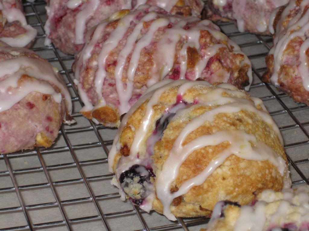 Blueberry Scones - Photo Maralyn D Hill