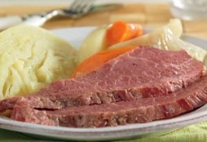 Slow Cooked Corned Beef & Cabbage from Cambell's Kitchen