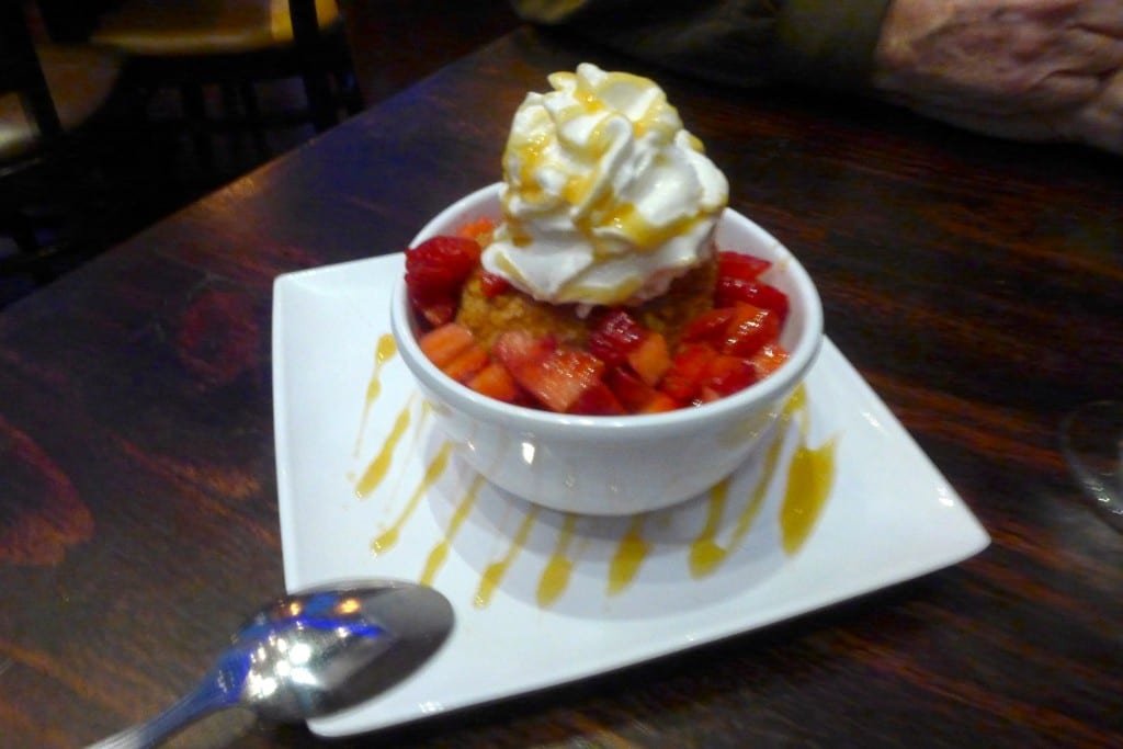 Crunchy Fried Ice Cream Photo: Maralyn D. Hill