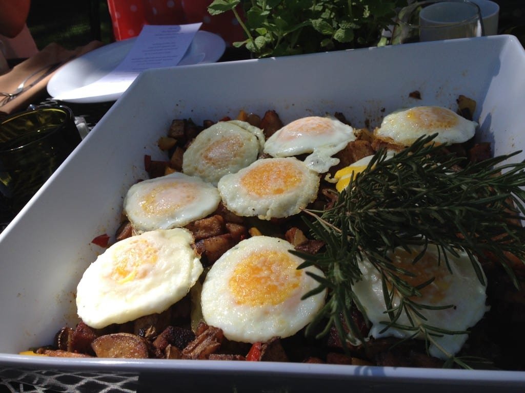 "House" Smoked Brisket Hash with Eggs, Photo: Maralyn D.Hill