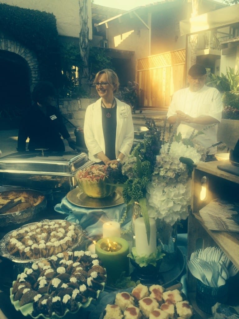 Chefs at their culinary stations await crowd of food lovers - Photo Brenda C. Hill