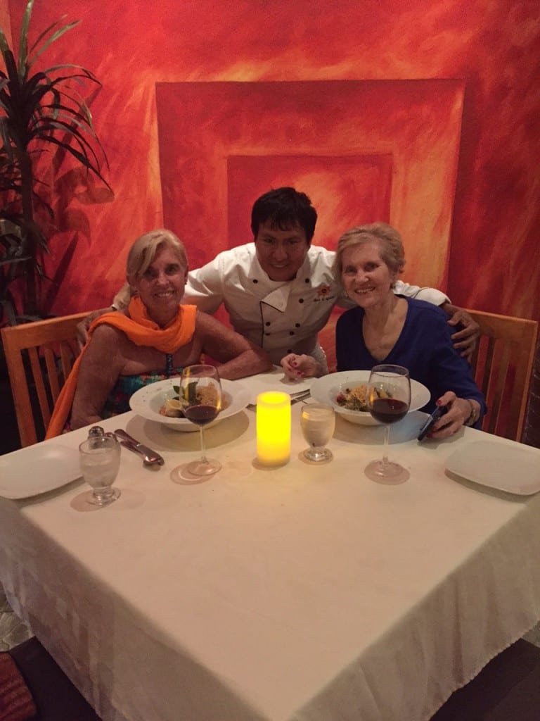 Brenda, Chef julio and Maralyn