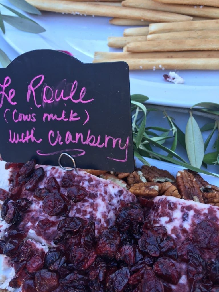 Le Roule (cows milk with cranberry cheese) photo - Brenda C. Hill