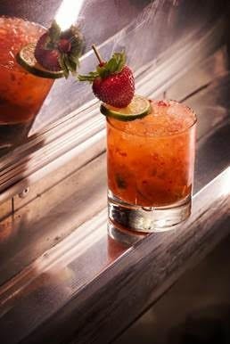 Strawberry Caipirinha