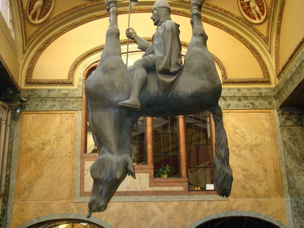 St. Wenceslas on a Horse