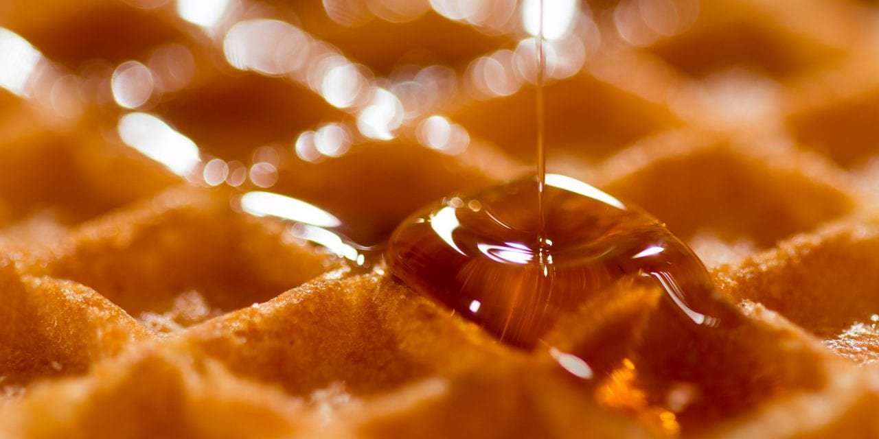 Celebrate National Waffle Day with Pure Maple Syrup