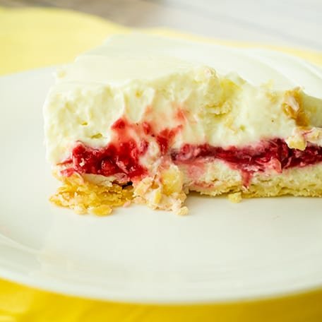 Lemon Raspberry Pie