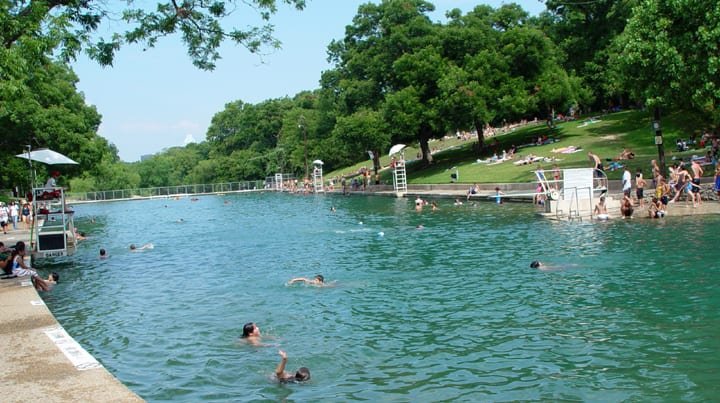 Barton Springs Pool Austin Texas