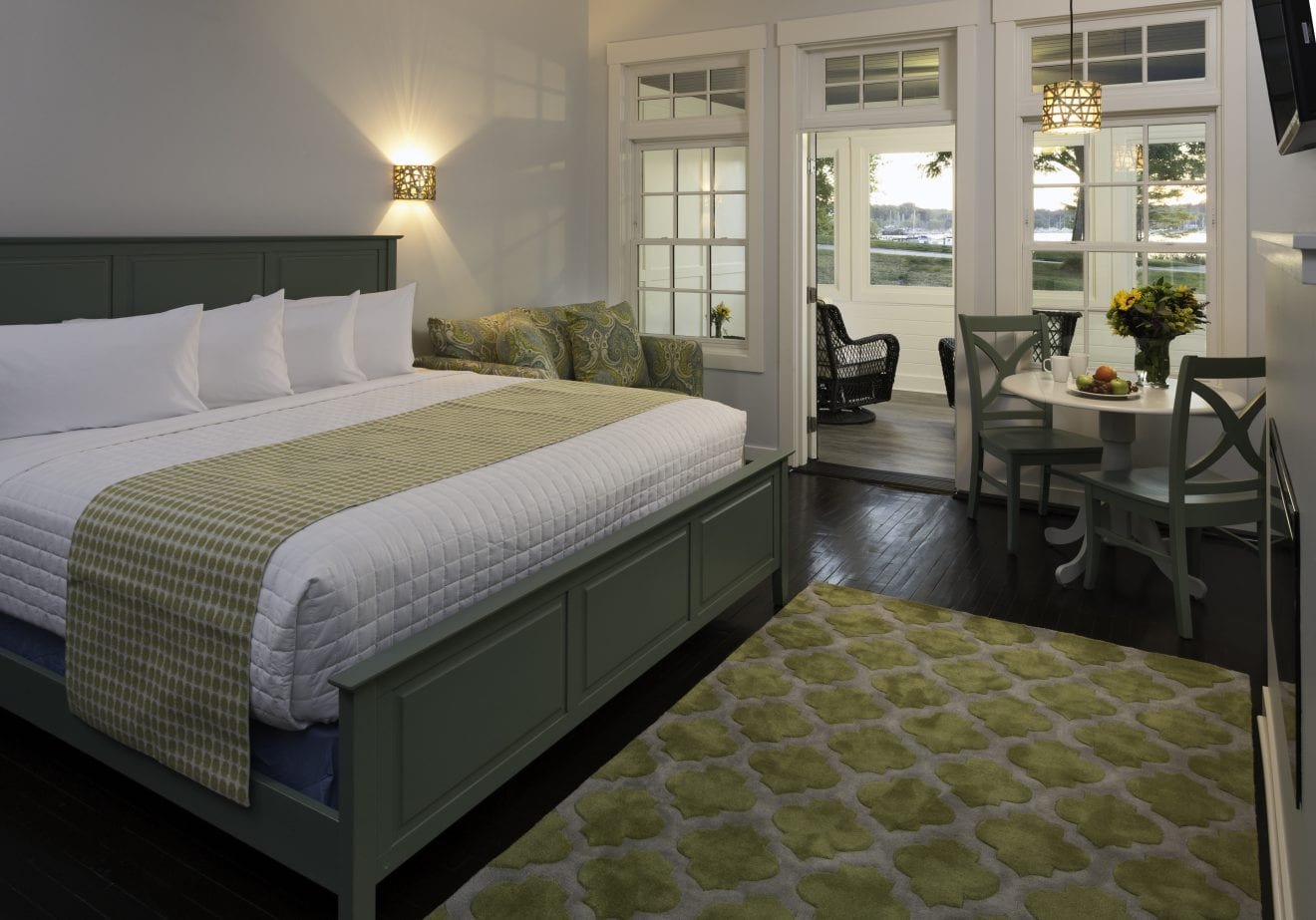 The Hotel Saugatuck Guest Room - Image Credit Christian Giannelli Photography