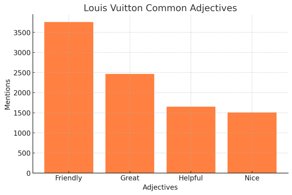 Louis Vuitton Common Adjectives