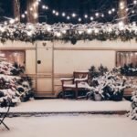 Winter RV Camp Setup: A Cozy Nightfall Routine