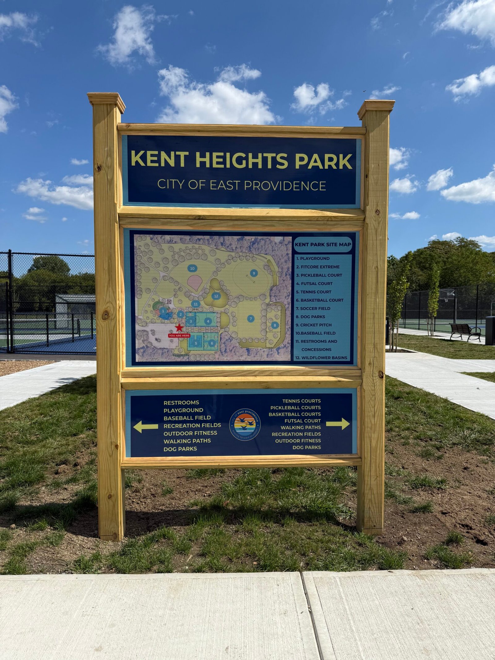 Kent Heights Park, East Providence, RI. Photo by Sherrie Wilkolaski